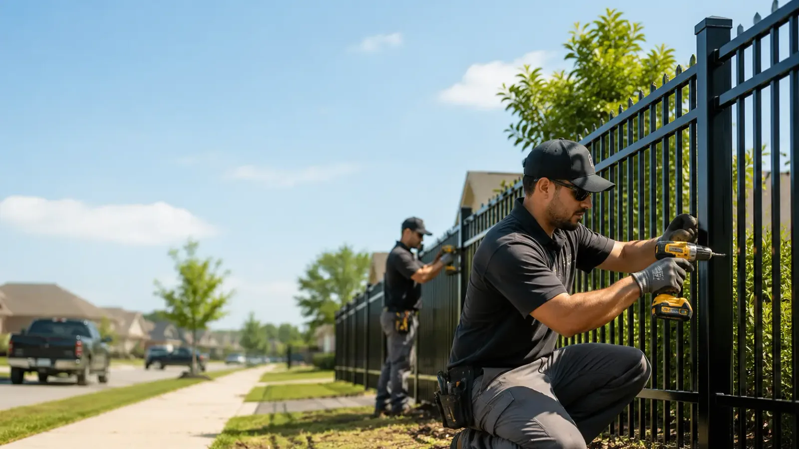 Metal Fence Installation in Lewiston, NY